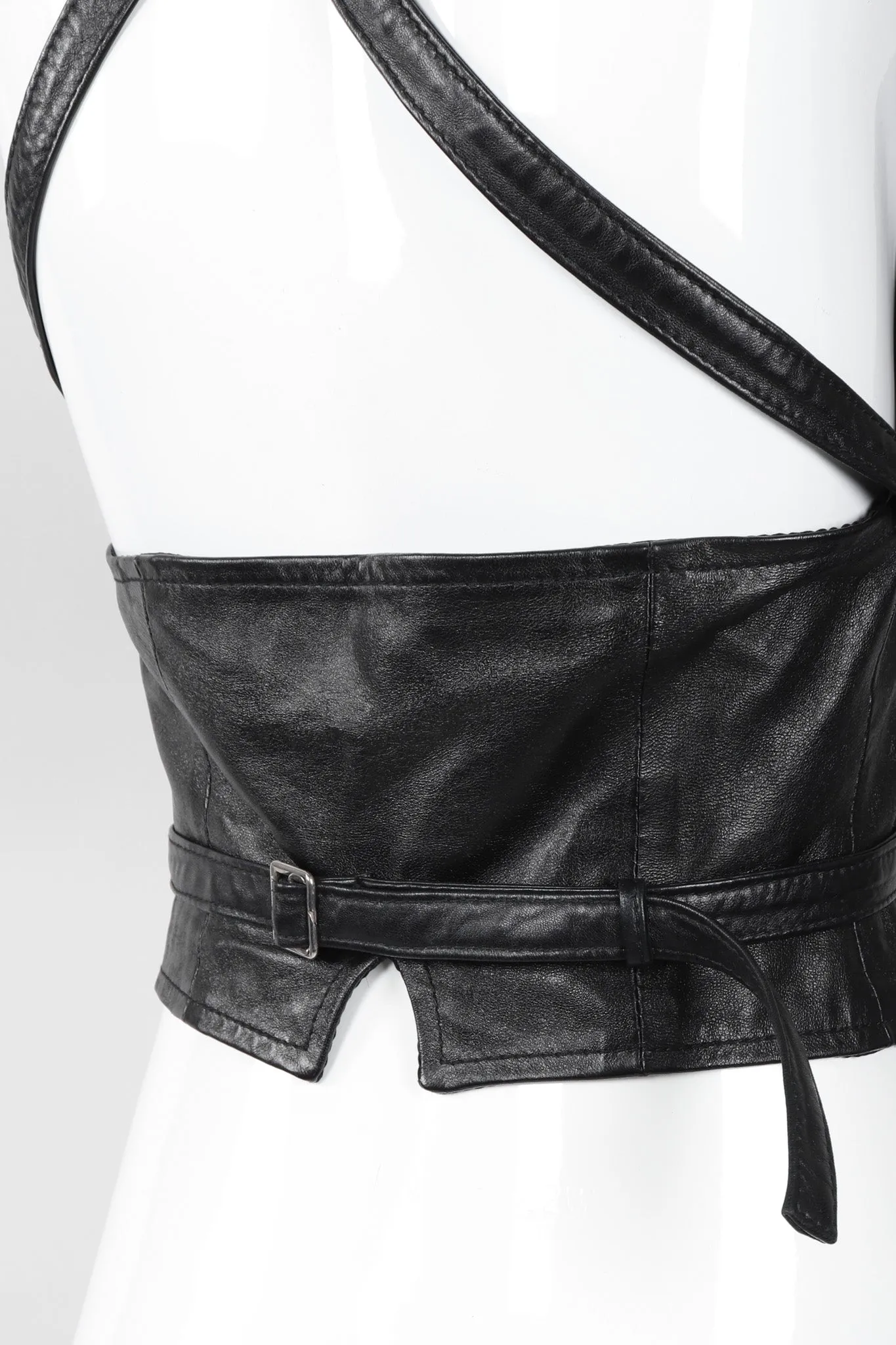 Notched Lapel Harness Vest