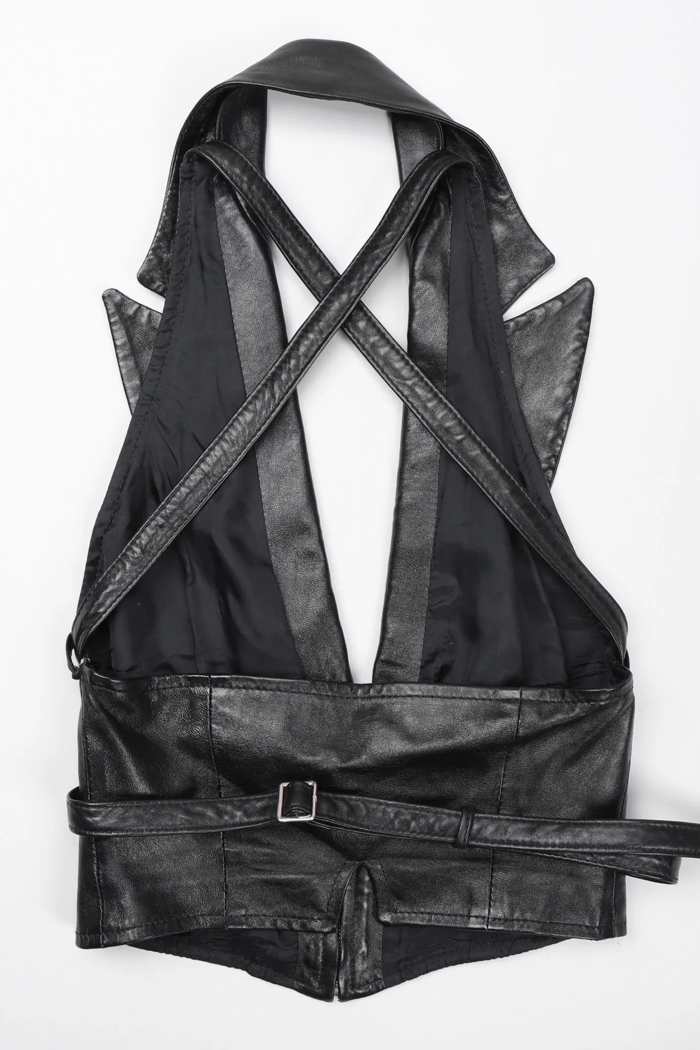 Notched Lapel Harness Vest