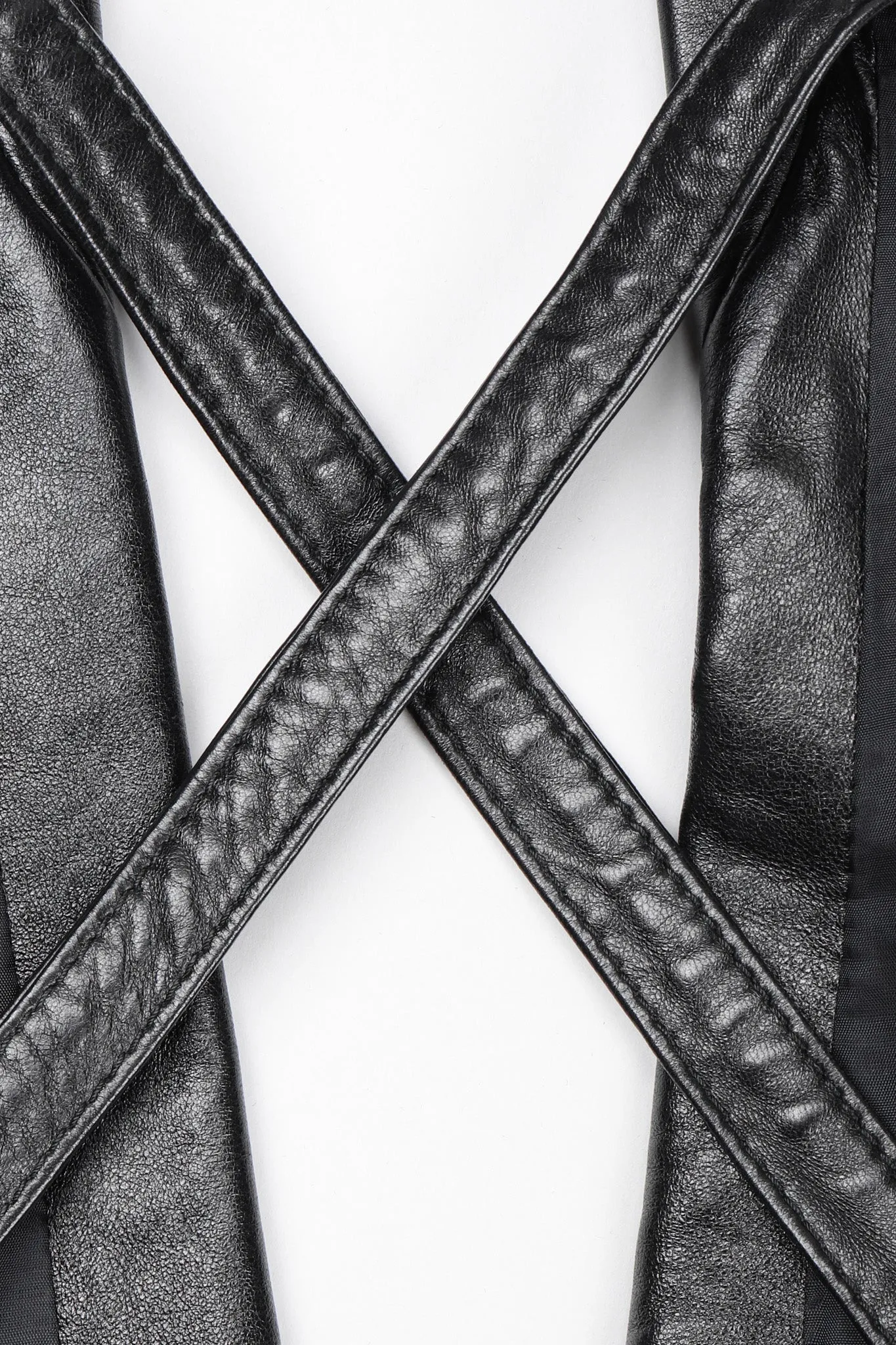 Notched Lapel Harness Vest