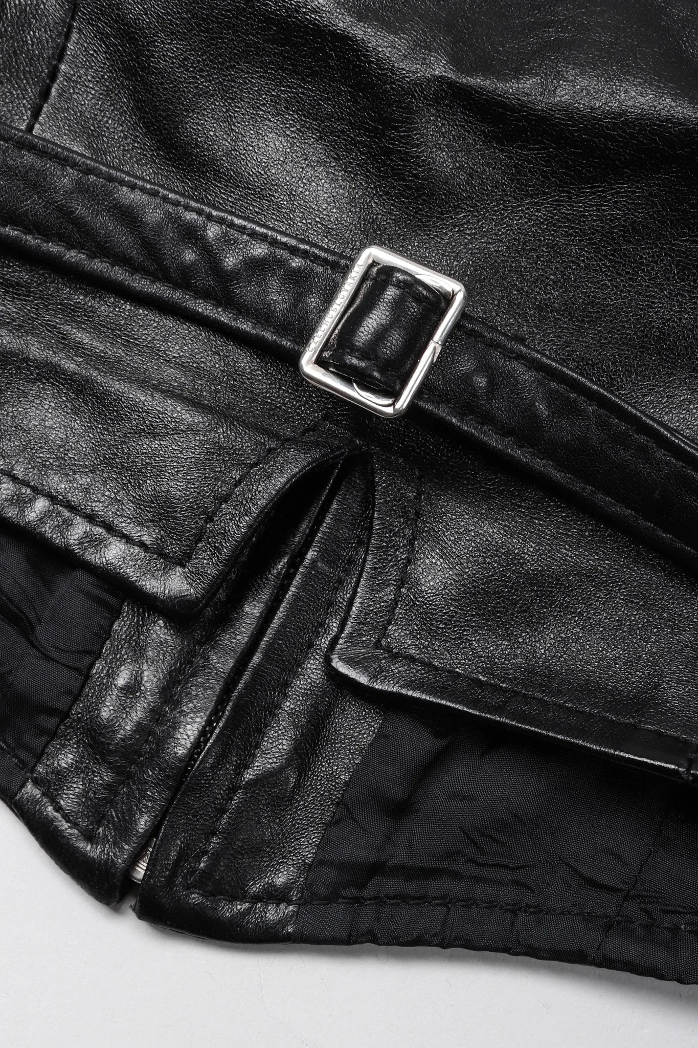 Notched Lapel Harness Vest
