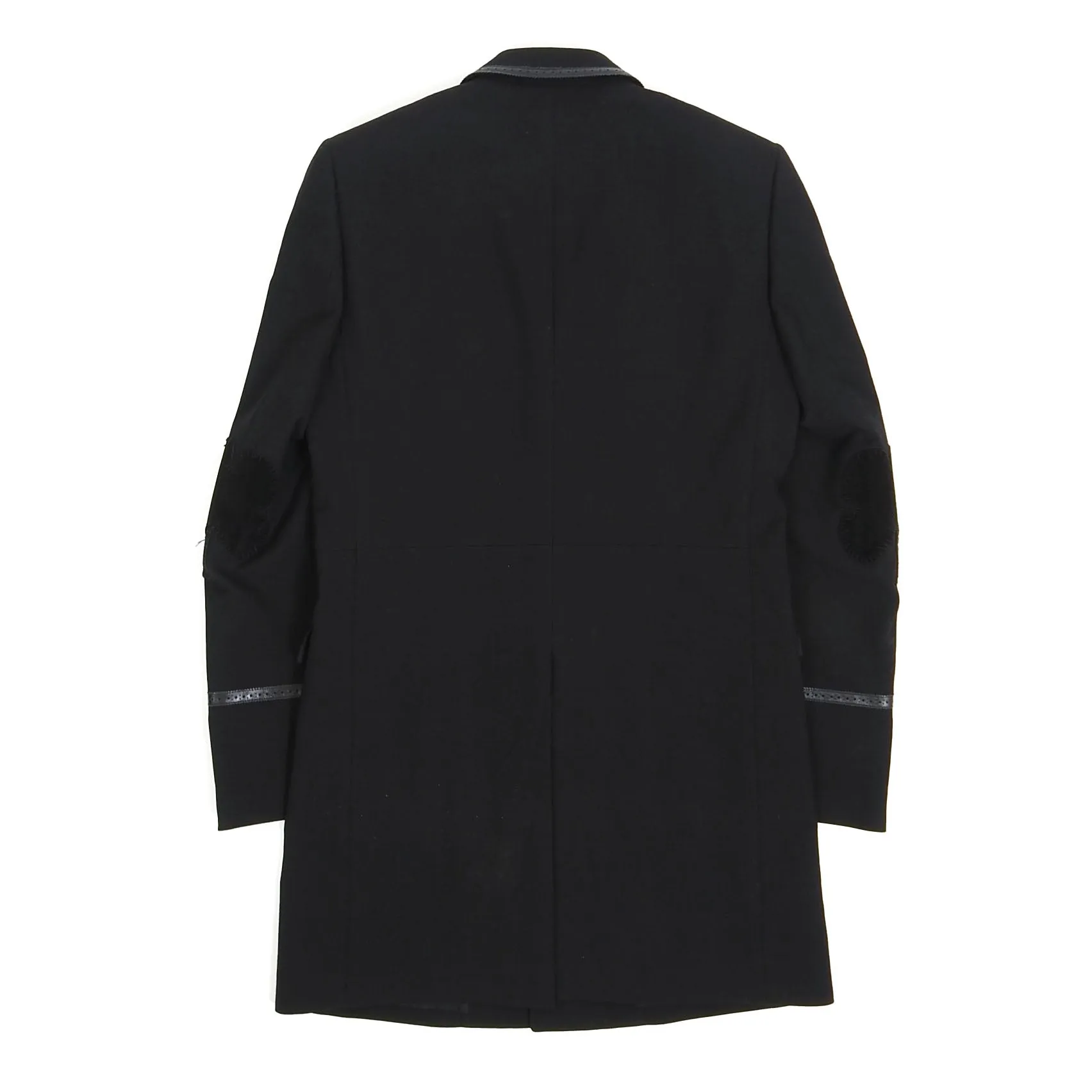 Number (N)ine Leather Trimmed Jacket Size 3