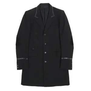 Number (N)ine Leather Trimmed Jacket Size 3