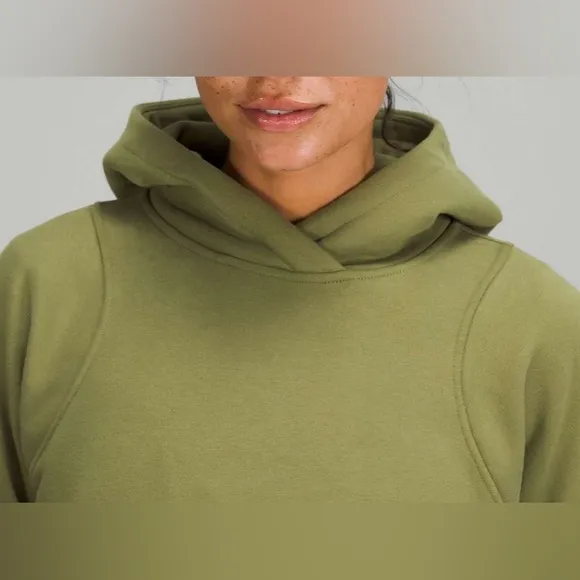 NWOT Lululemon Loungeful Hoodie Bronze Green