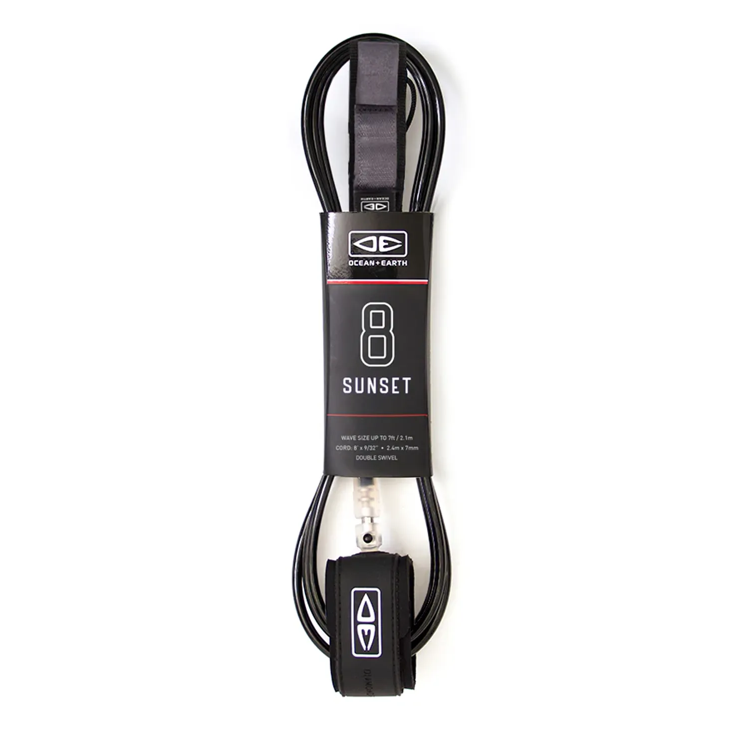 O&E SUNSET MOULDED LEASH 8'0"