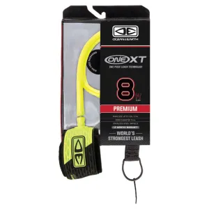 Ocean And Earth Premium One-XT Leash - 8ft Yellow