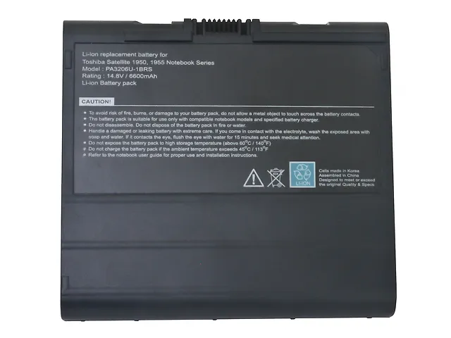 Oem Ts 15 Pa3206 U Batería Para Laptop 14.8 V 6600m Ah