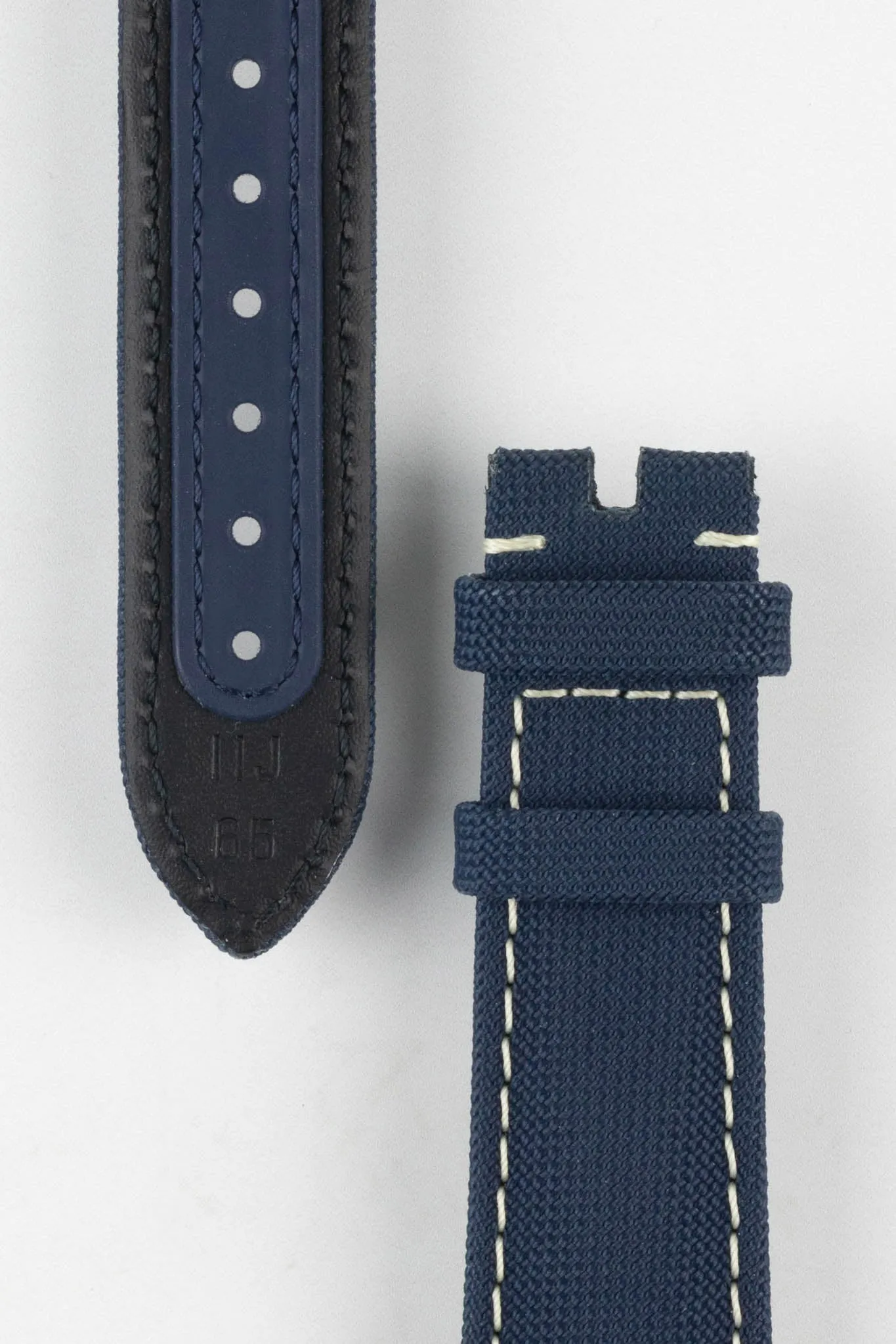 OMEGA CWZ014510 'Silver Snoopy Award' Speedmaster Nylon Watch Strap in BLUE