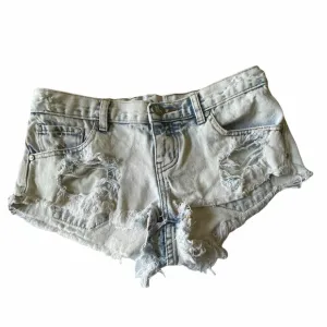 One Teaspoon Trash Whores Distressed Shorts 27