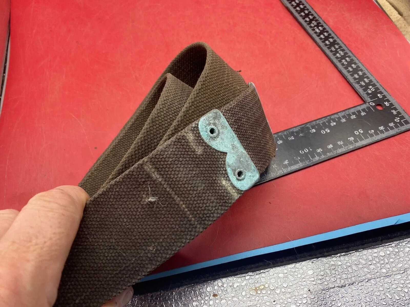 Original WW1 1908 Pattern Webbing Shoulder Strap - Used Condition