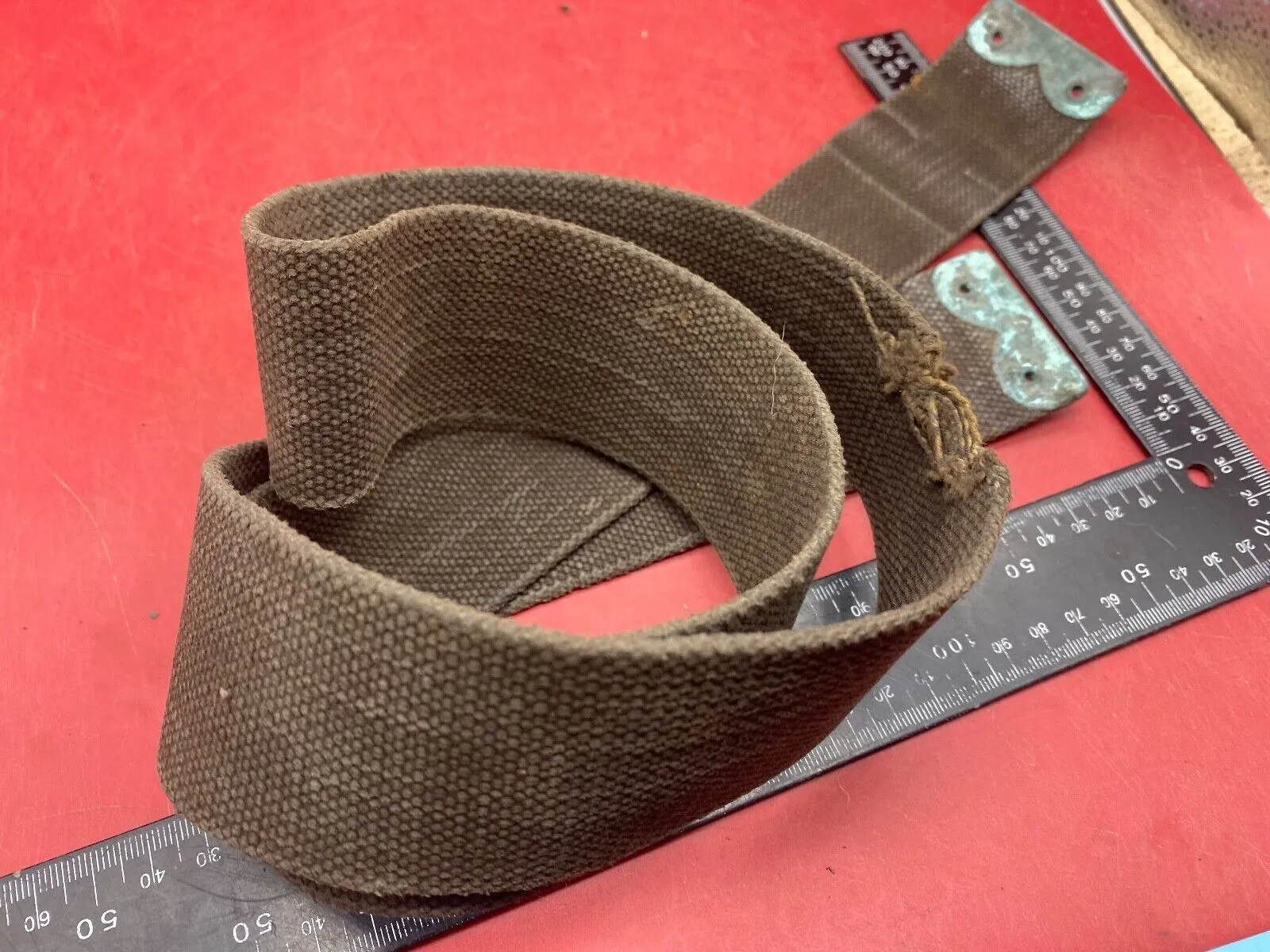 Original WW1 1908 Pattern Webbing Shoulder Strap - Used Condition