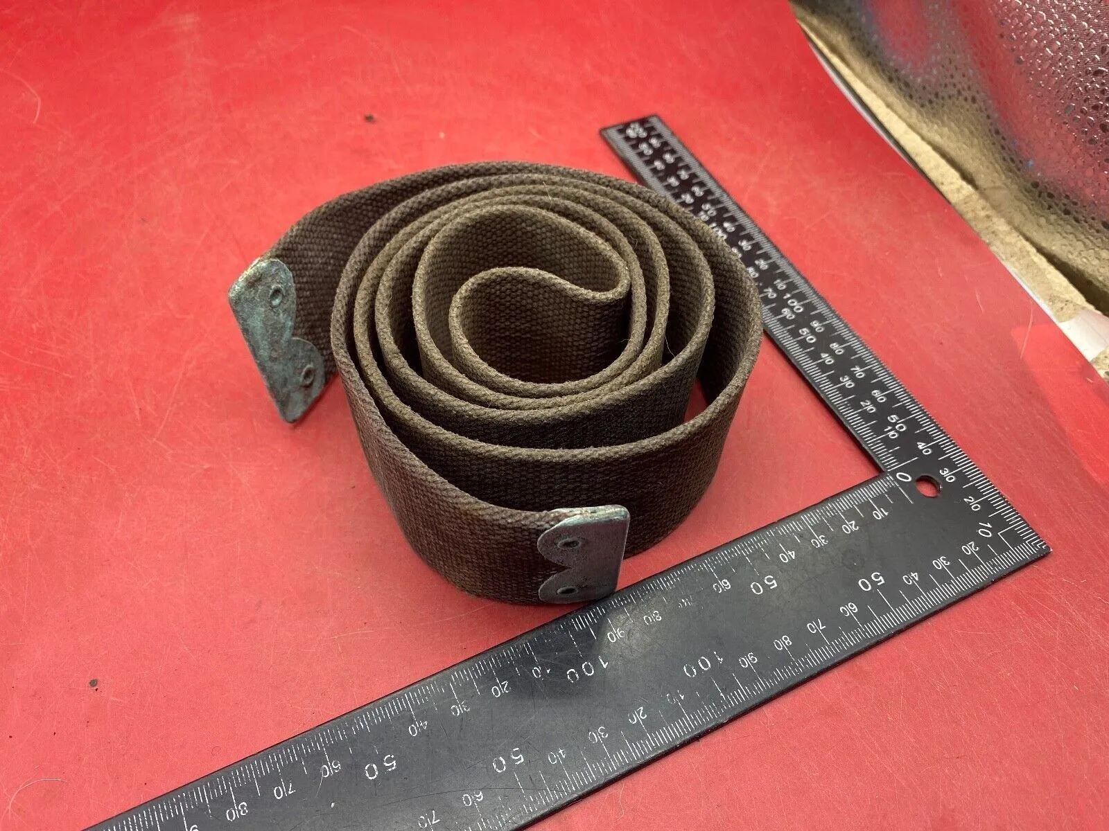 Original WW1 1908 Pattern Webbing Shoulder Strap - Used Condition