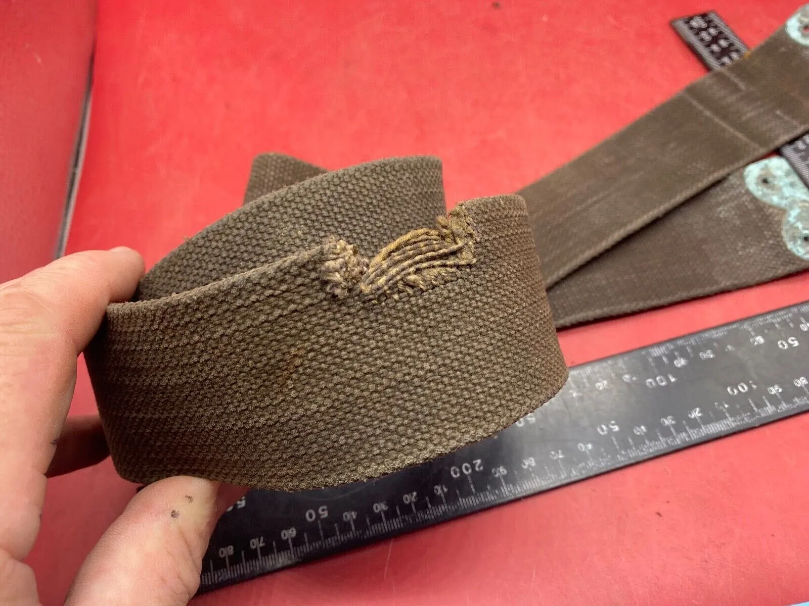 Original WW1 1908 Pattern Webbing Shoulder Strap - Used Condition