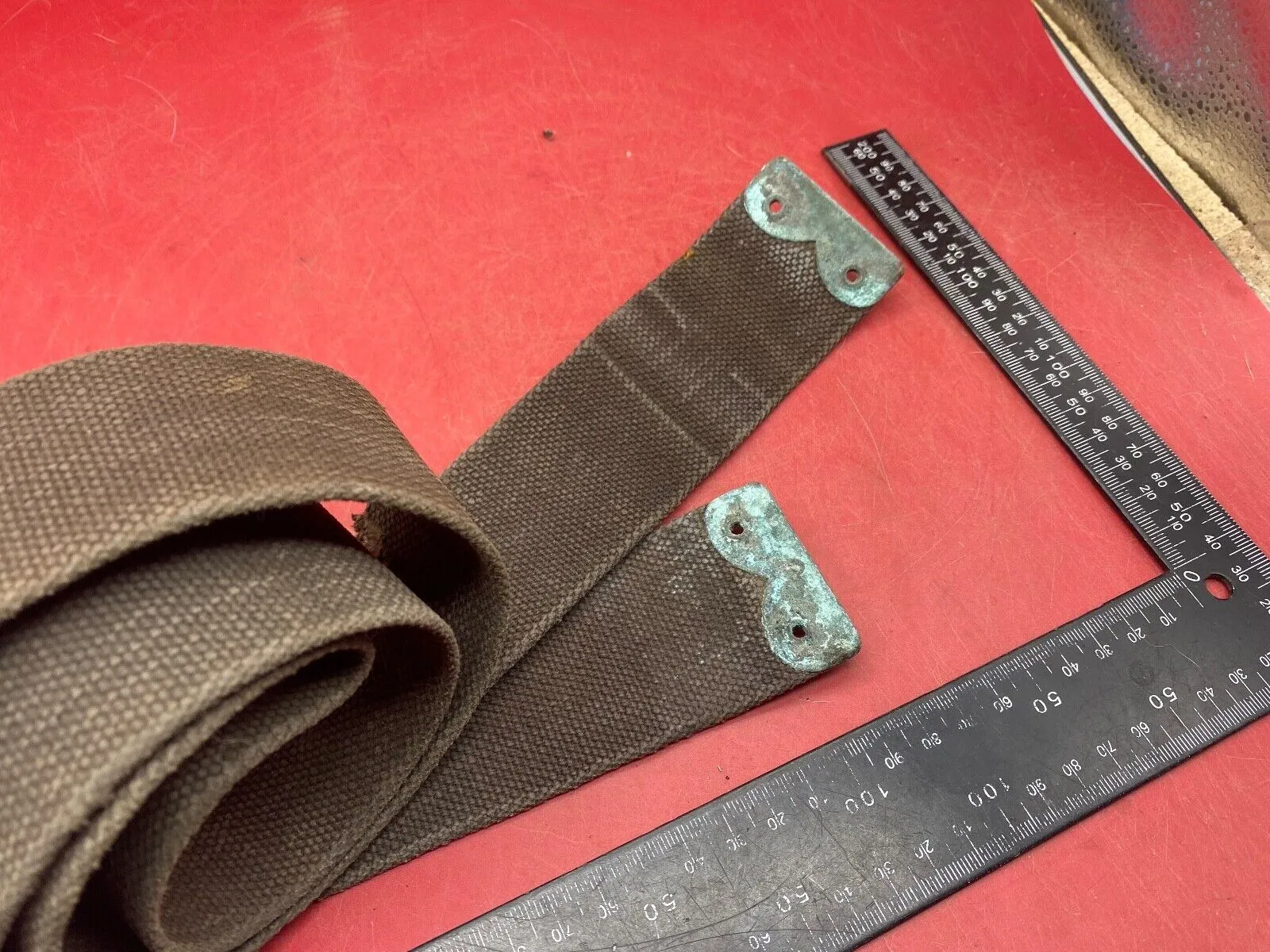 Original WW1 1908 Pattern Webbing Shoulder Strap - Used Condition