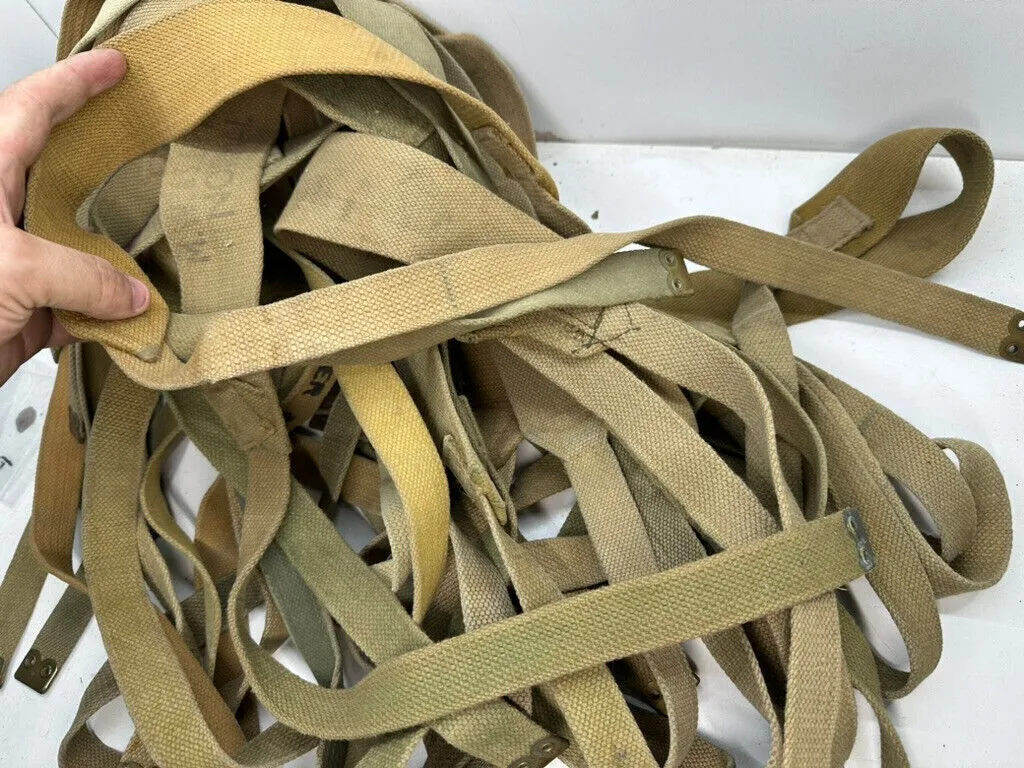 Original WW2 British Army 37 Pattern Webbing Shoulder Strap - Used Original