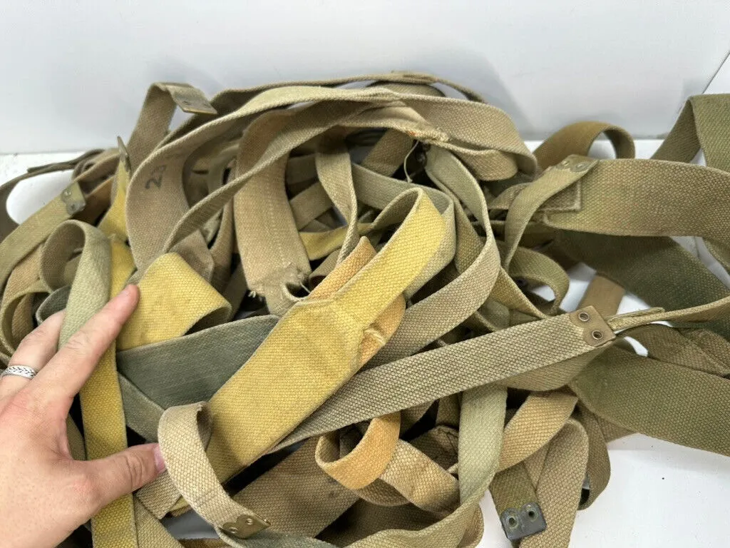 Original WW2 British Army 37 Pattern Webbing Shoulder Strap - Used Original