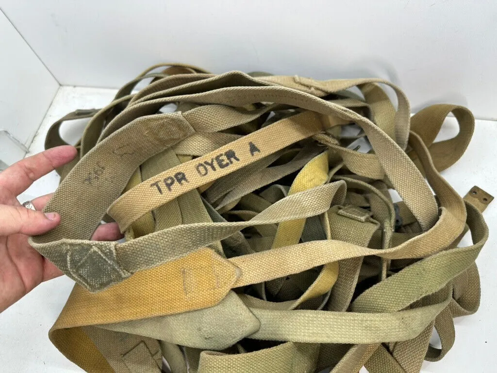 Original WW2 British Army 37 Pattern Webbing Shoulder Strap - Used Original