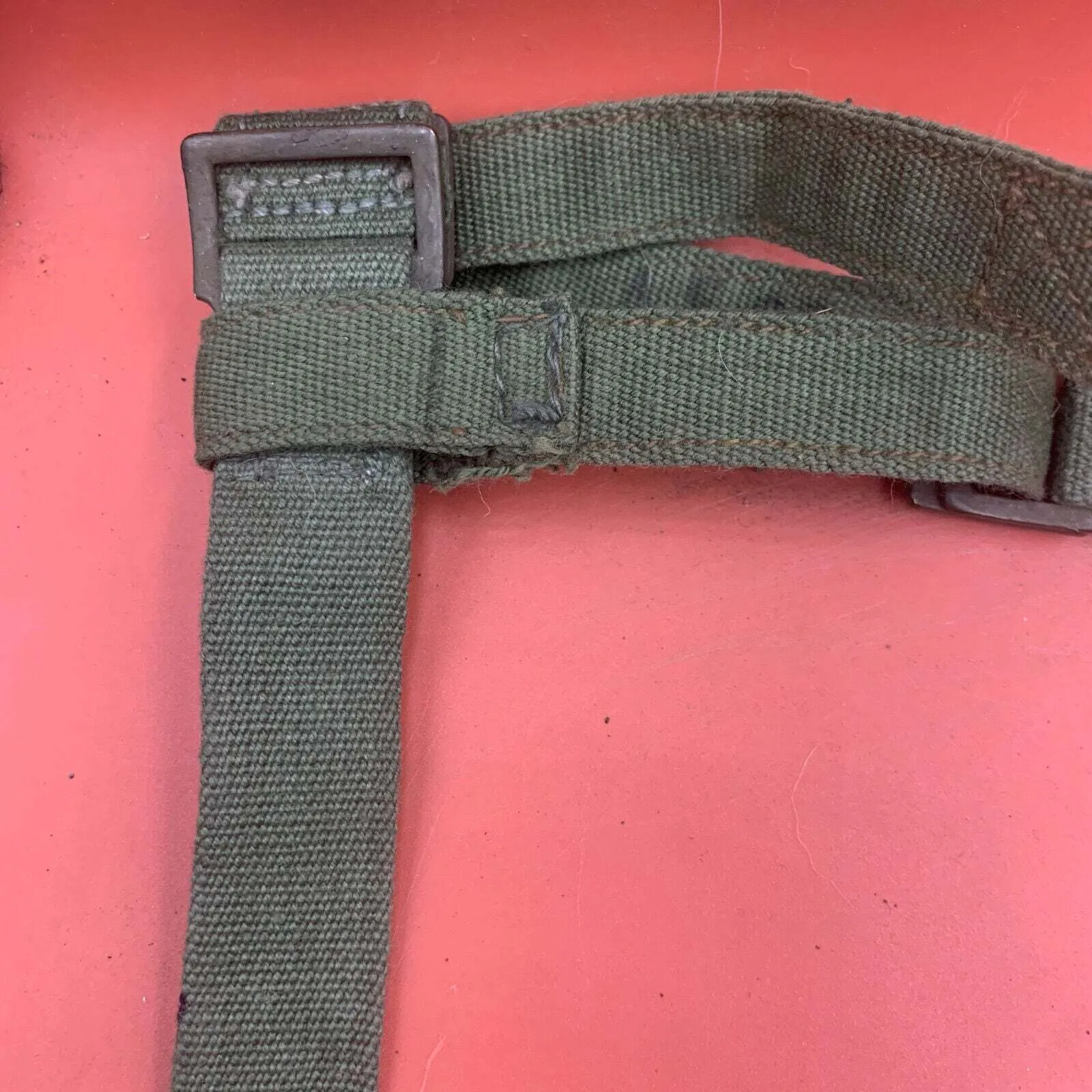 Original WW2 Dated British Army 44 Pattern Shoulder Strap Complete Set