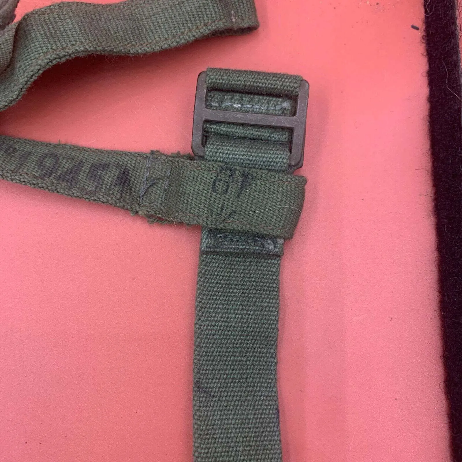 Original WW2 Dated British Army 44 Pattern Shoulder Strap Complete Set
