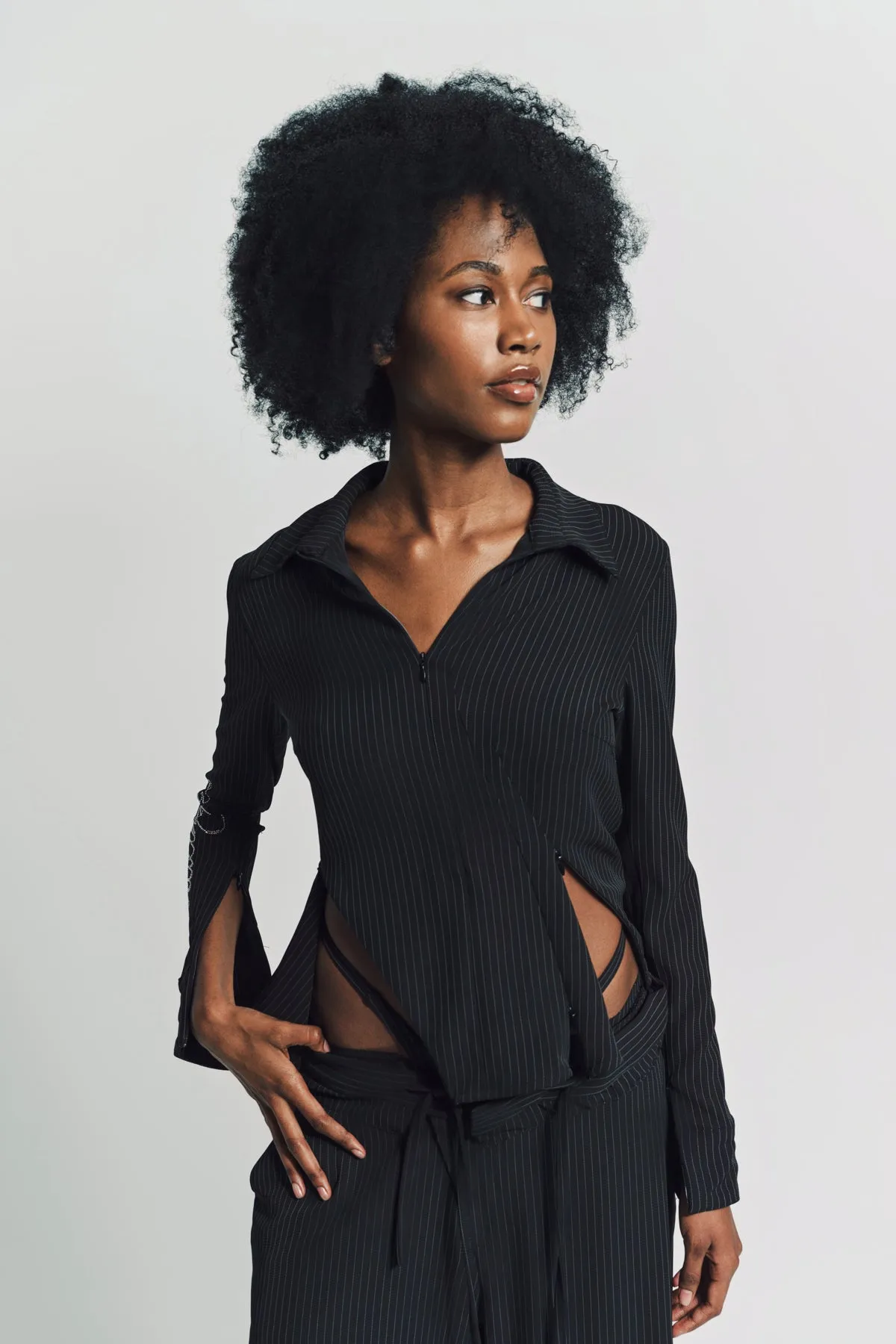 OTTOLINGER | FITTED ZIP SHIRT