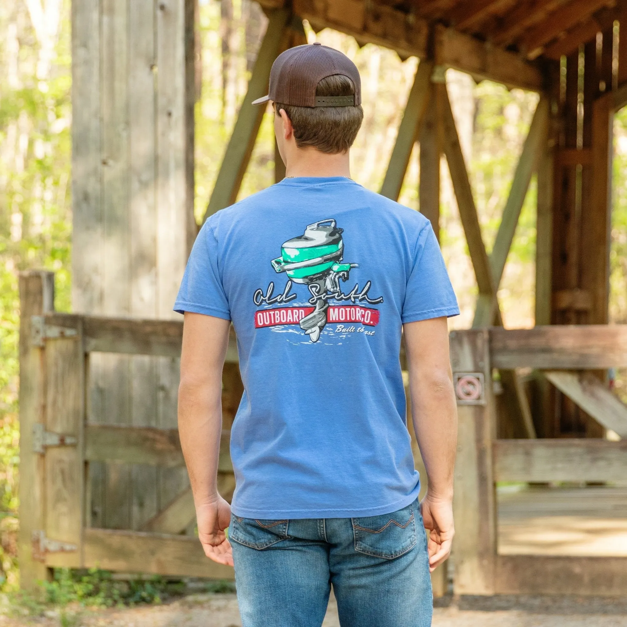 Outboard Motor - Short Sleeve