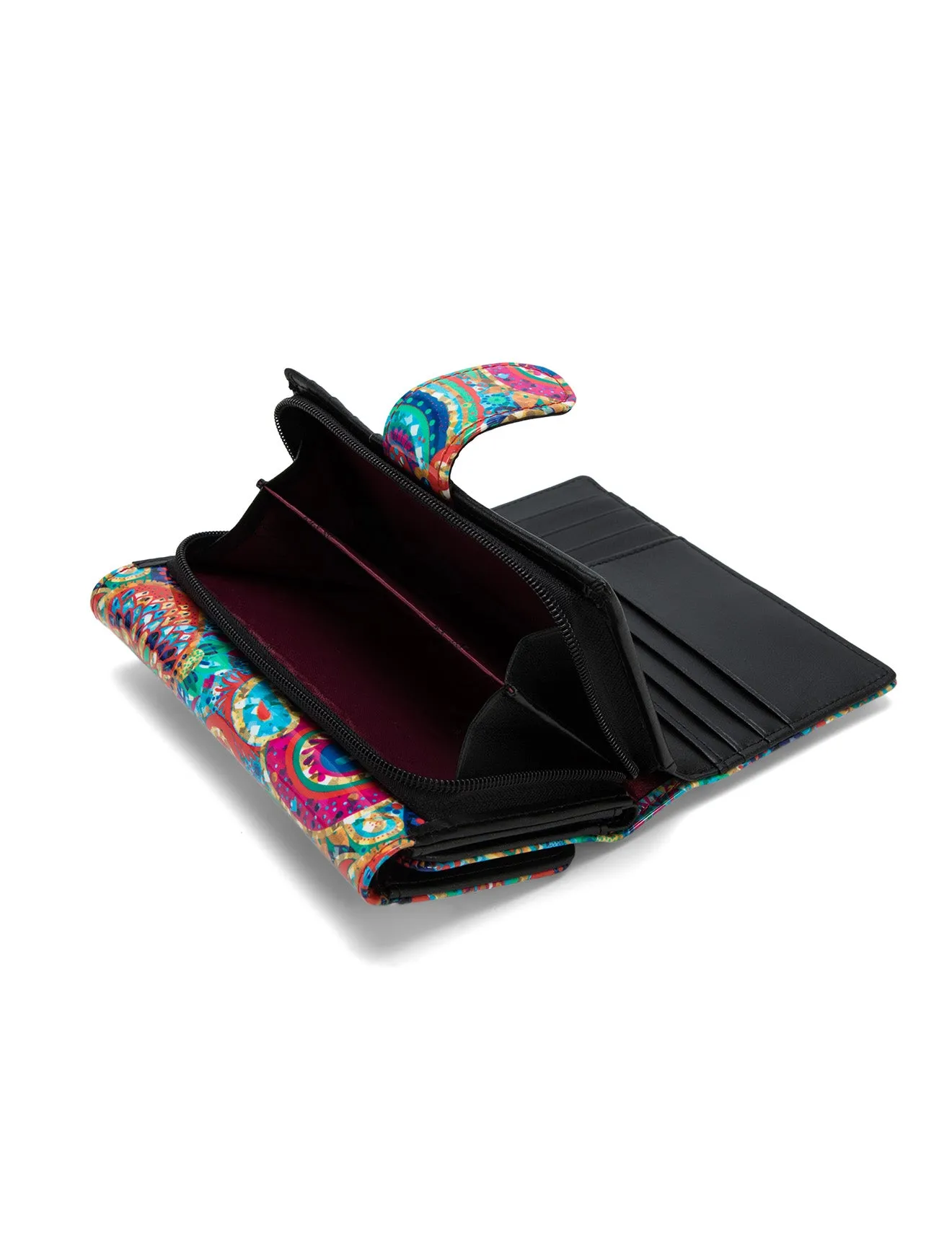 PAIGE MED LEATHER RFID WALLET-WSN9302