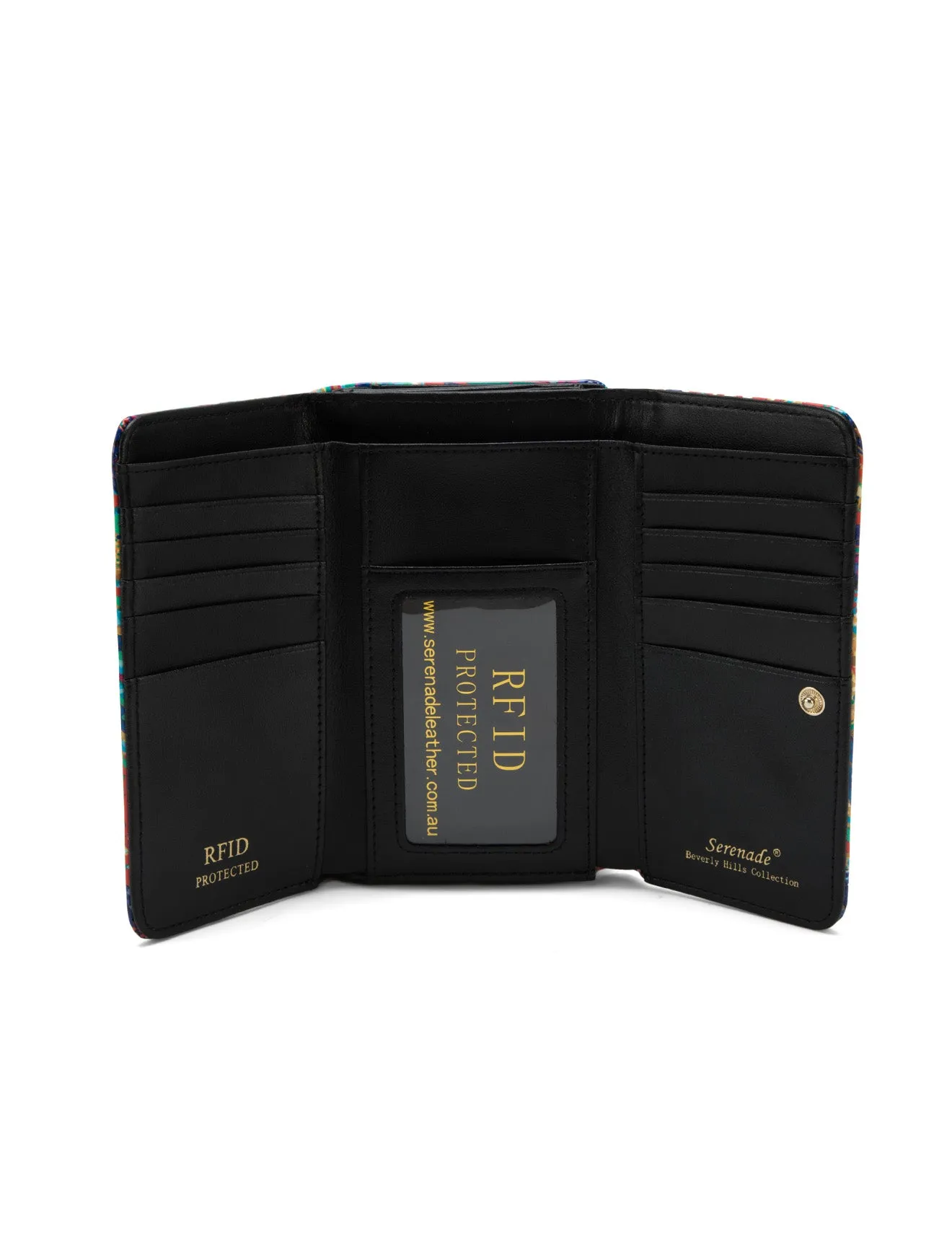 PAIGE MED LEATHER RFID WALLET-WSN9302