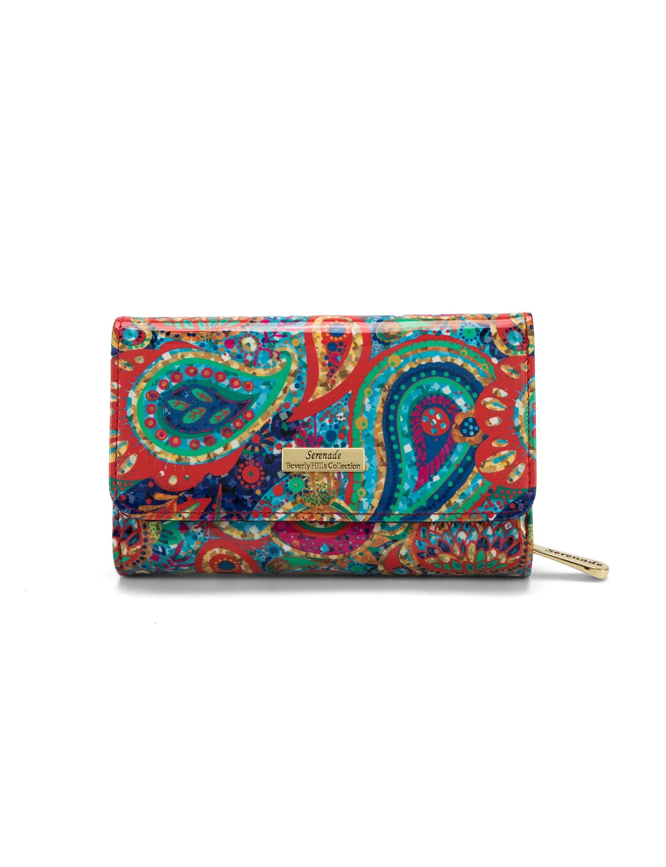 PAIGE MED LEATHER RFID WALLET-WSN9302