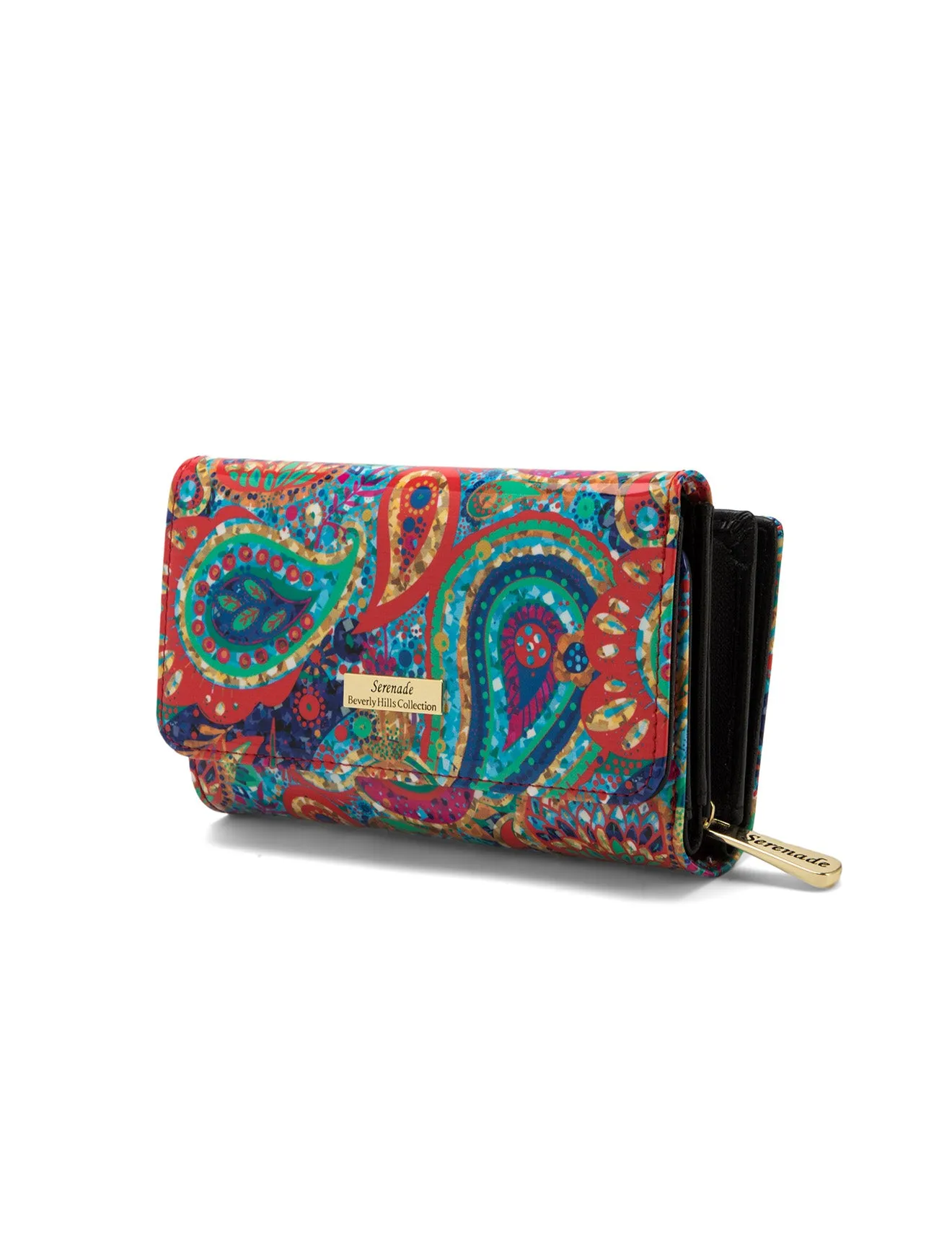 PAIGE MED LEATHER RFID WALLET-WSN9302