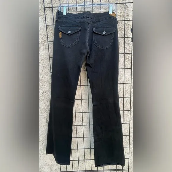 Paige Premium Denim Pico Womens Jeans, flare, black size 28