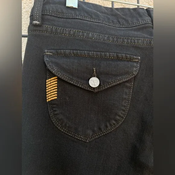 Paige Premium Denim Pico Womens Jeans, flare, black size 28