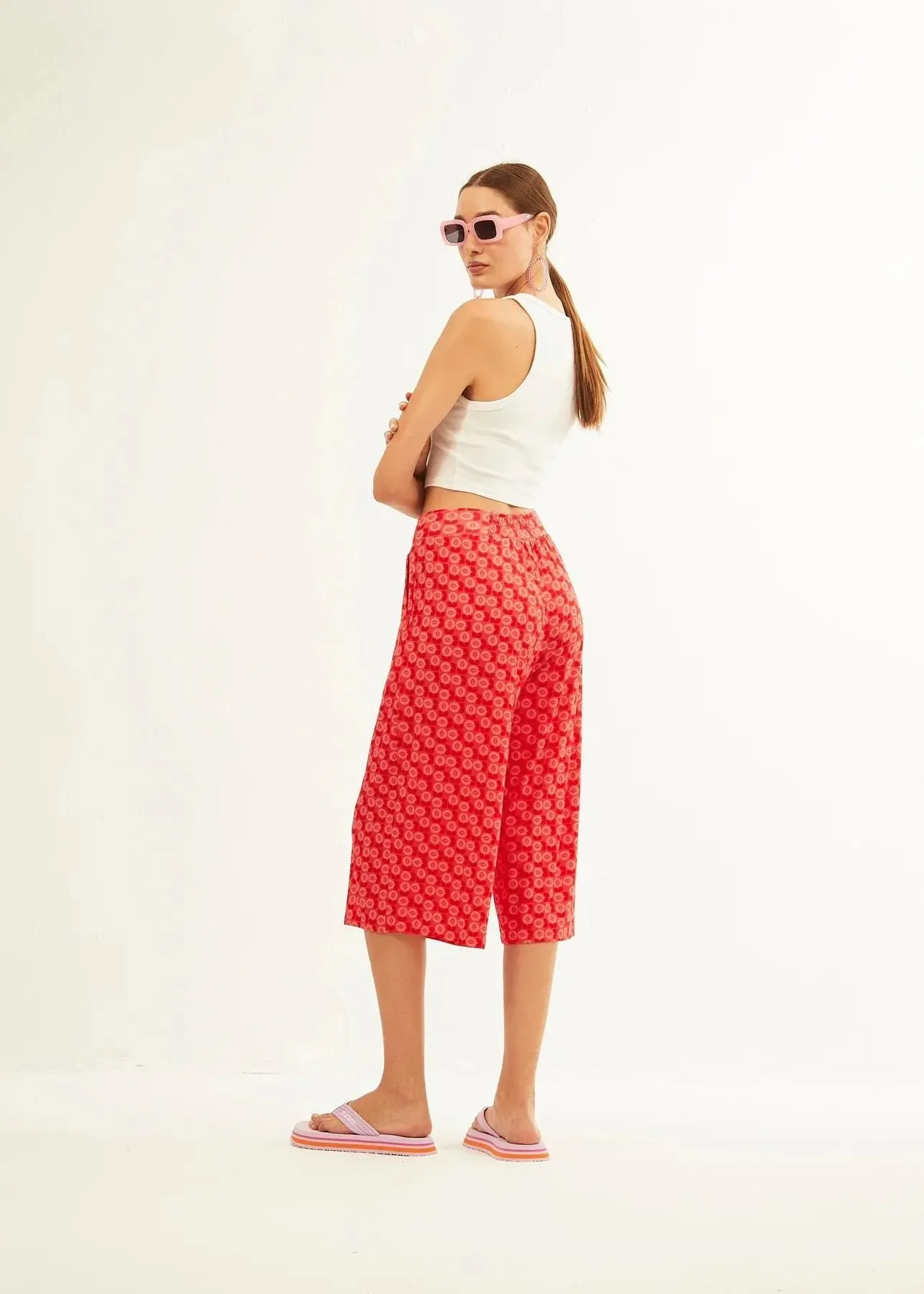Pantalón Xantik Falda Ruby Bouquet