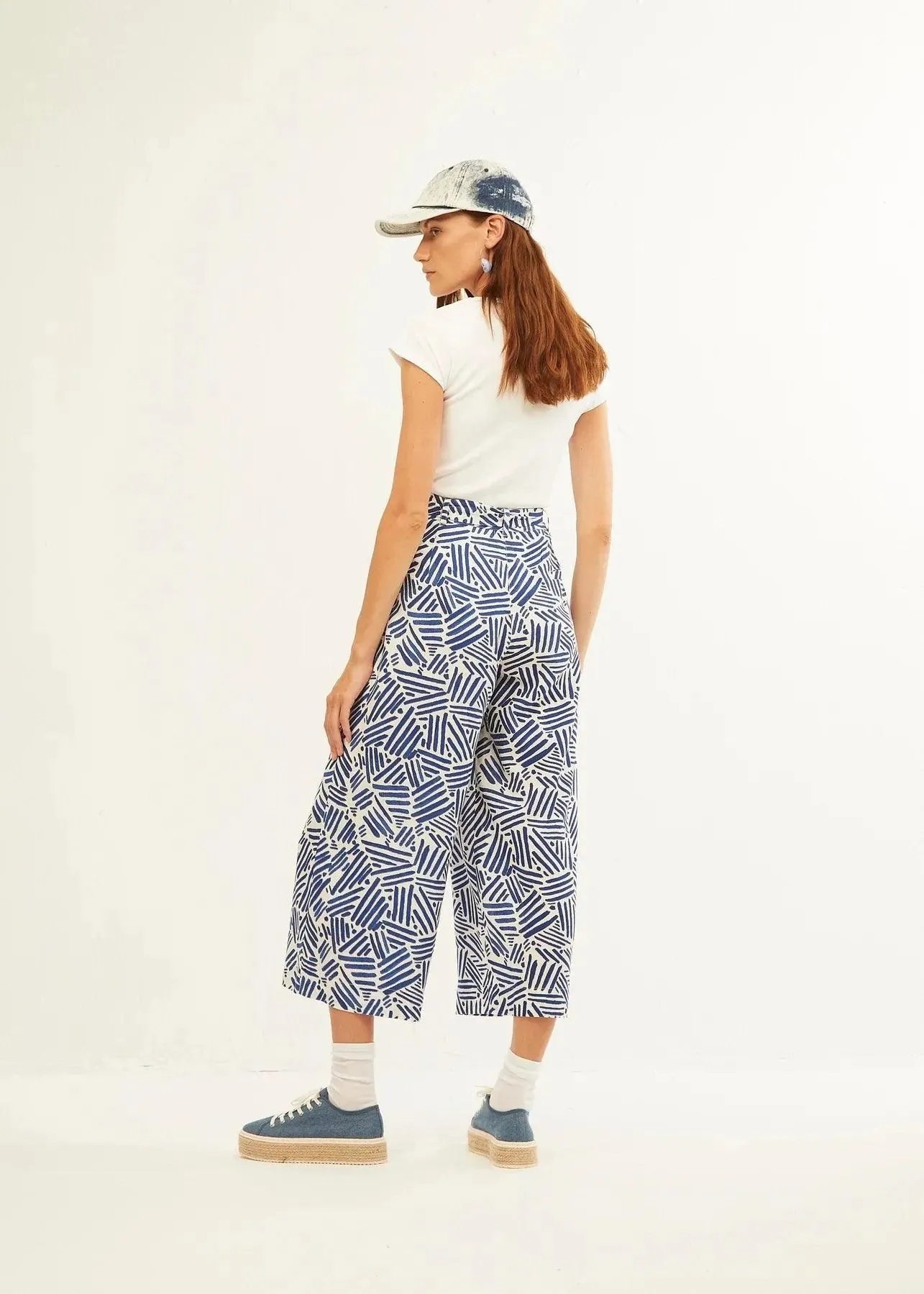 Pantalón Xantik Lazo Cintura Dancing Waves