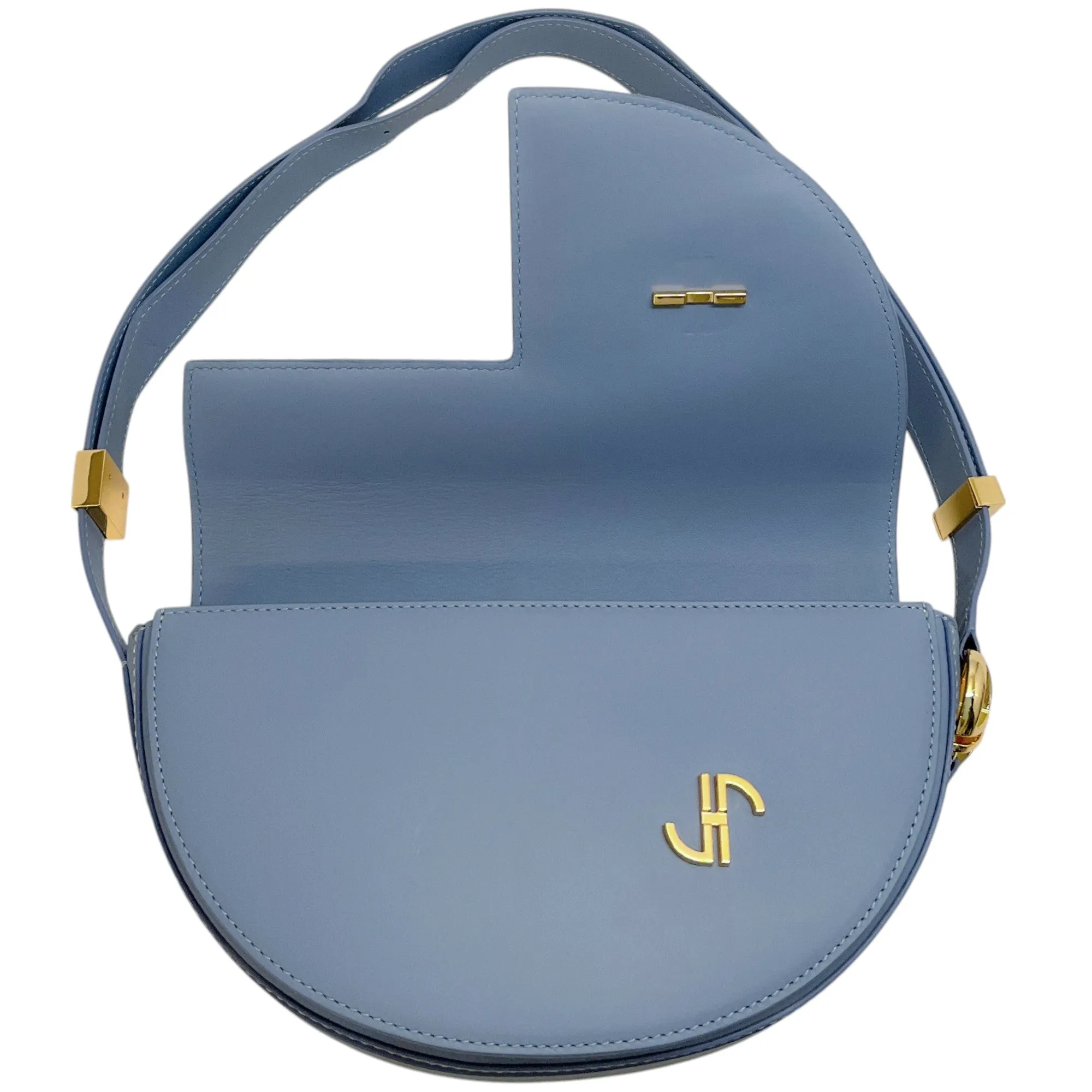 Patou Sky Blue Leather Le Patou Bag