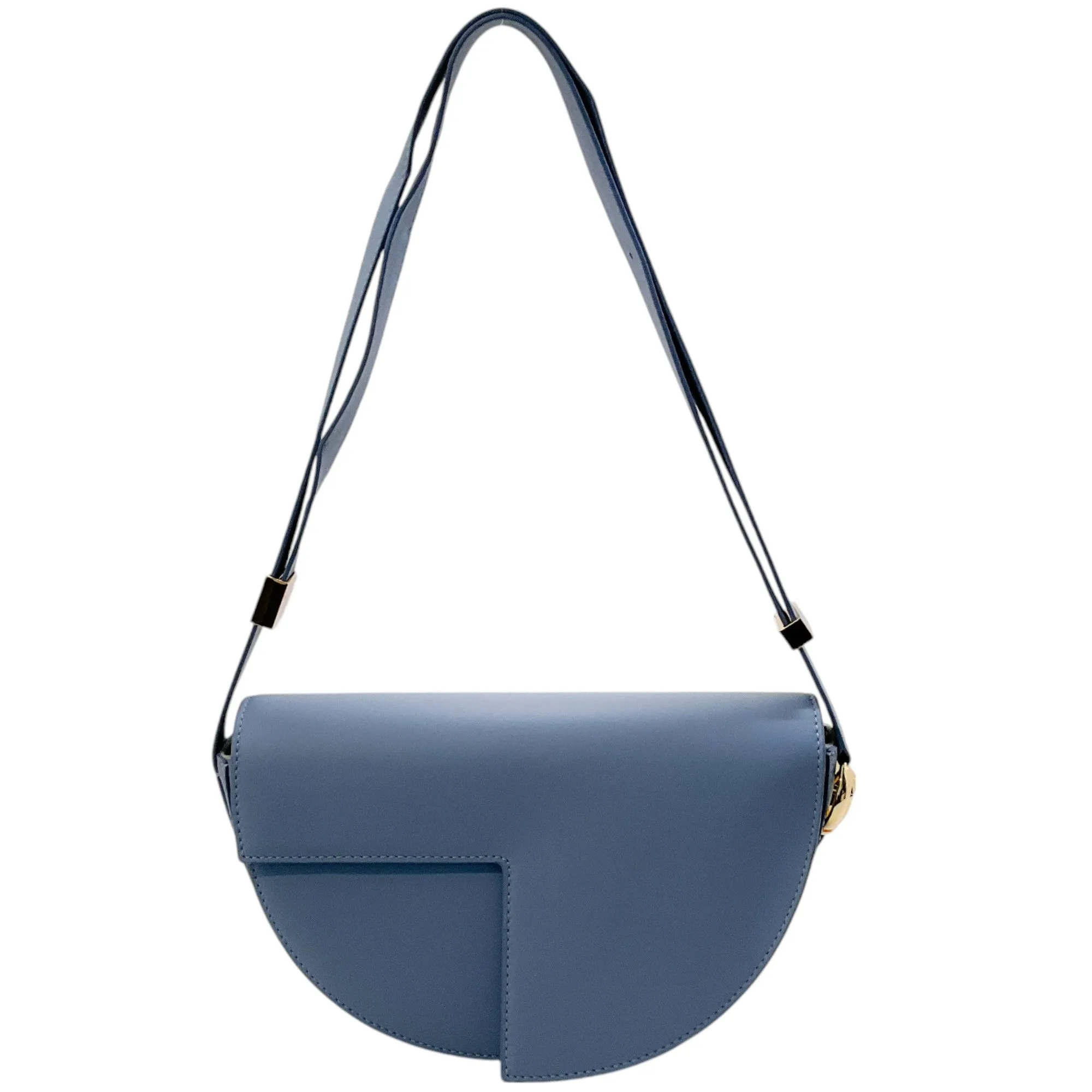 Patou Sky Blue Leather Le Patou Bag