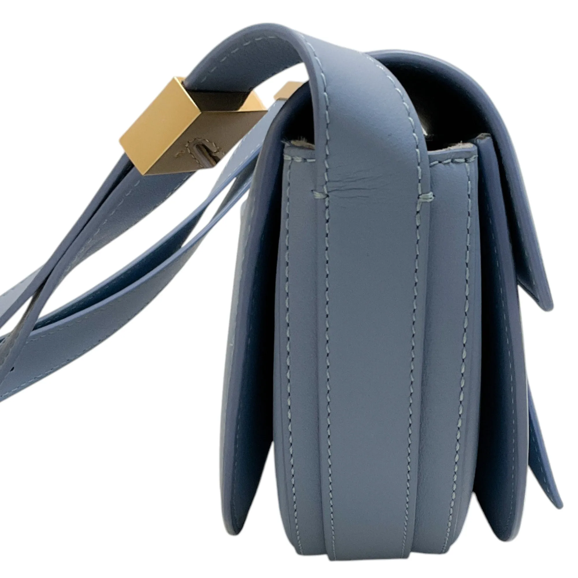 Patou Sky Blue Leather Le Patou Bag