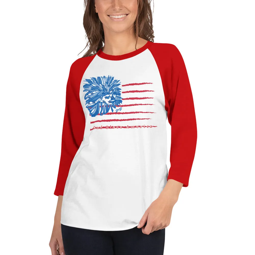 Patriotic GP 3/4 sleeve