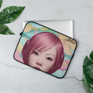 Pink Head TheTravelQuintessential Laptop Sleeve