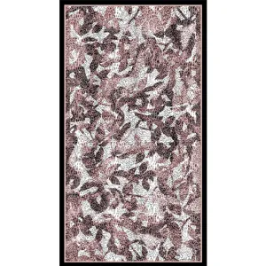PINK LEOPARD OBLONG SCARF