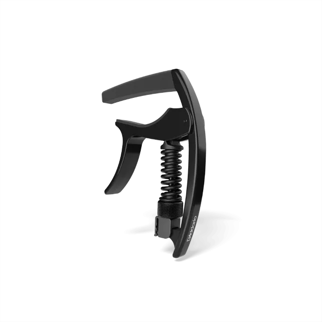 Planet Waves NS Tri-Action Trigger Electric / Acoustic Guitar Capo - Black