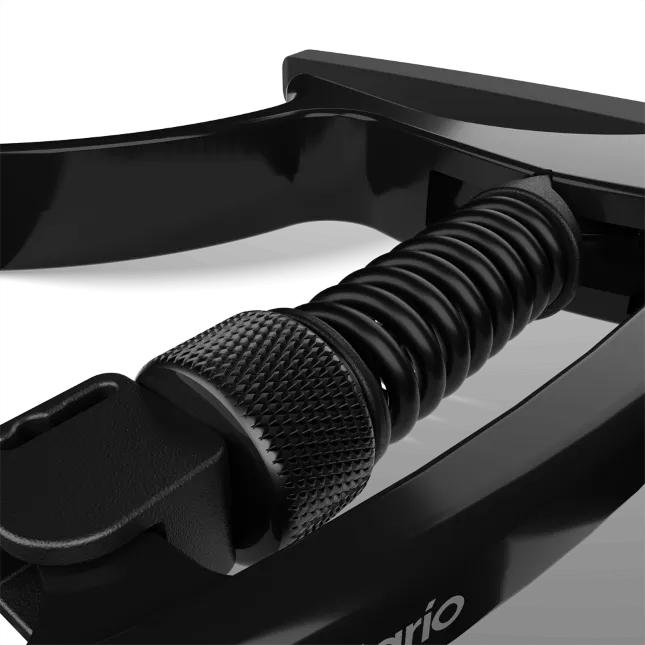 Planet Waves NS Tri-Action Trigger Electric / Acoustic Guitar Capo - Black