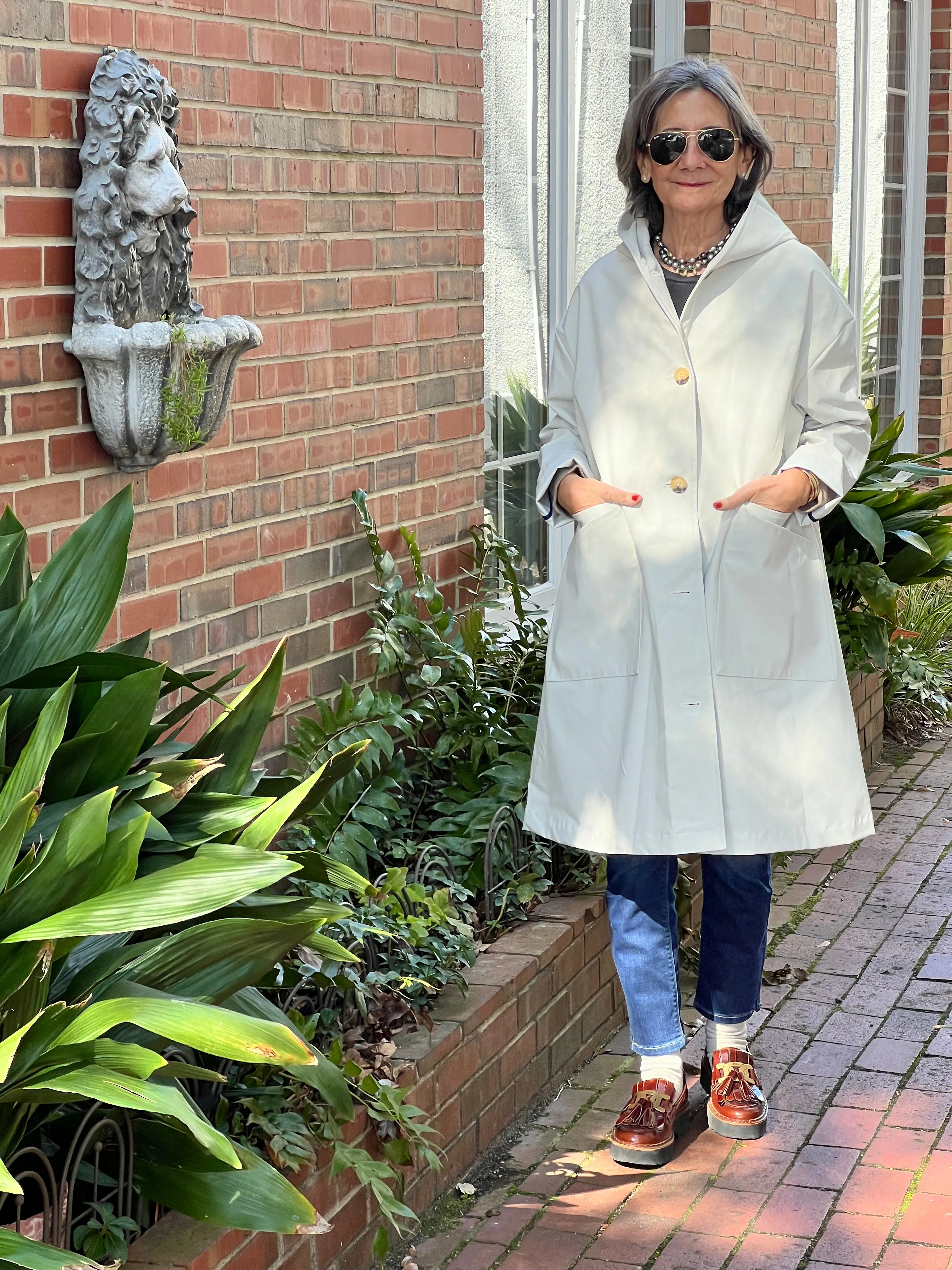 PPP - Pyla Raincoat | Ciment