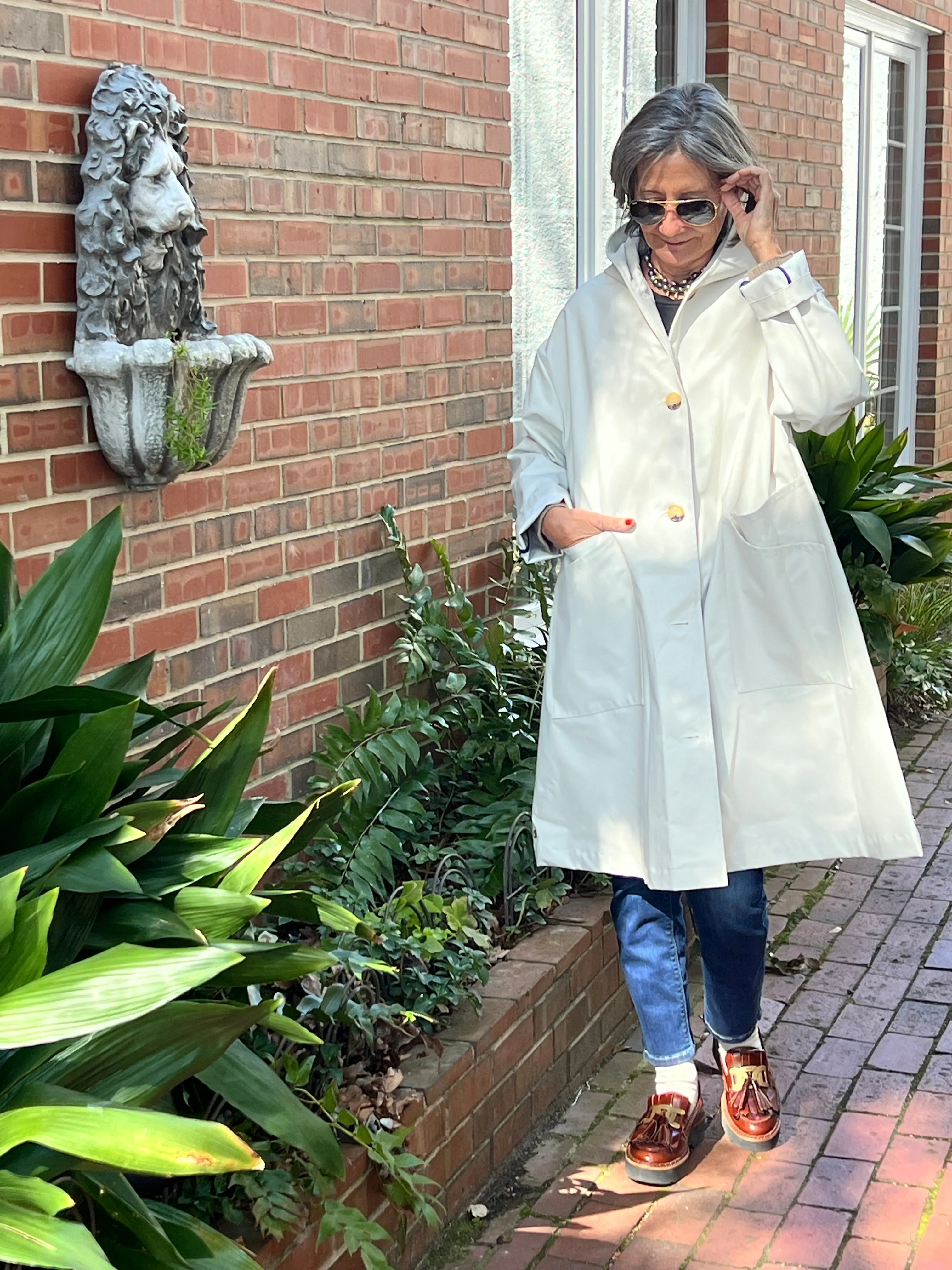 PPP - Pyla Raincoat | Ciment
