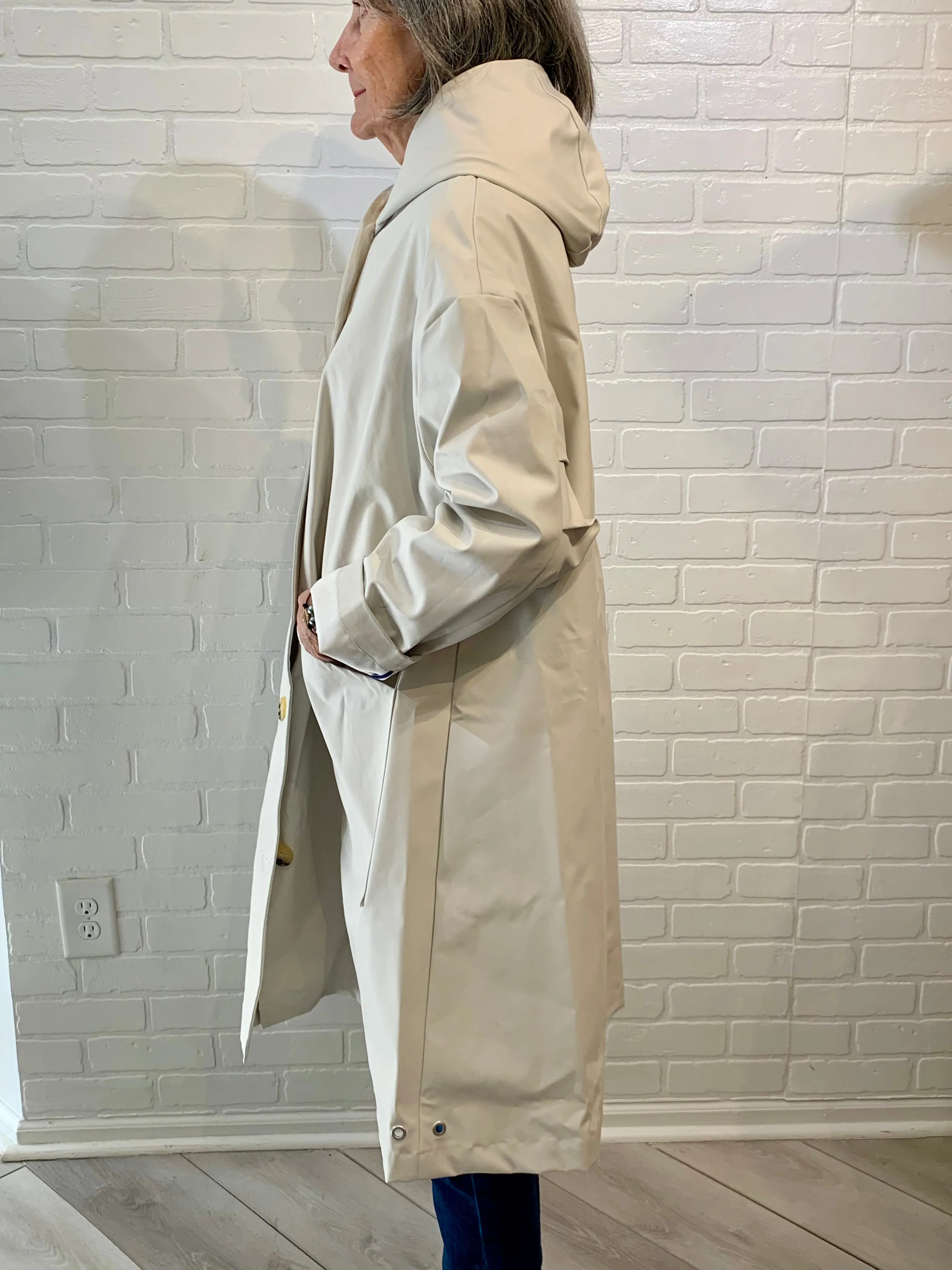 PPP - Pyla Raincoat | Ciment