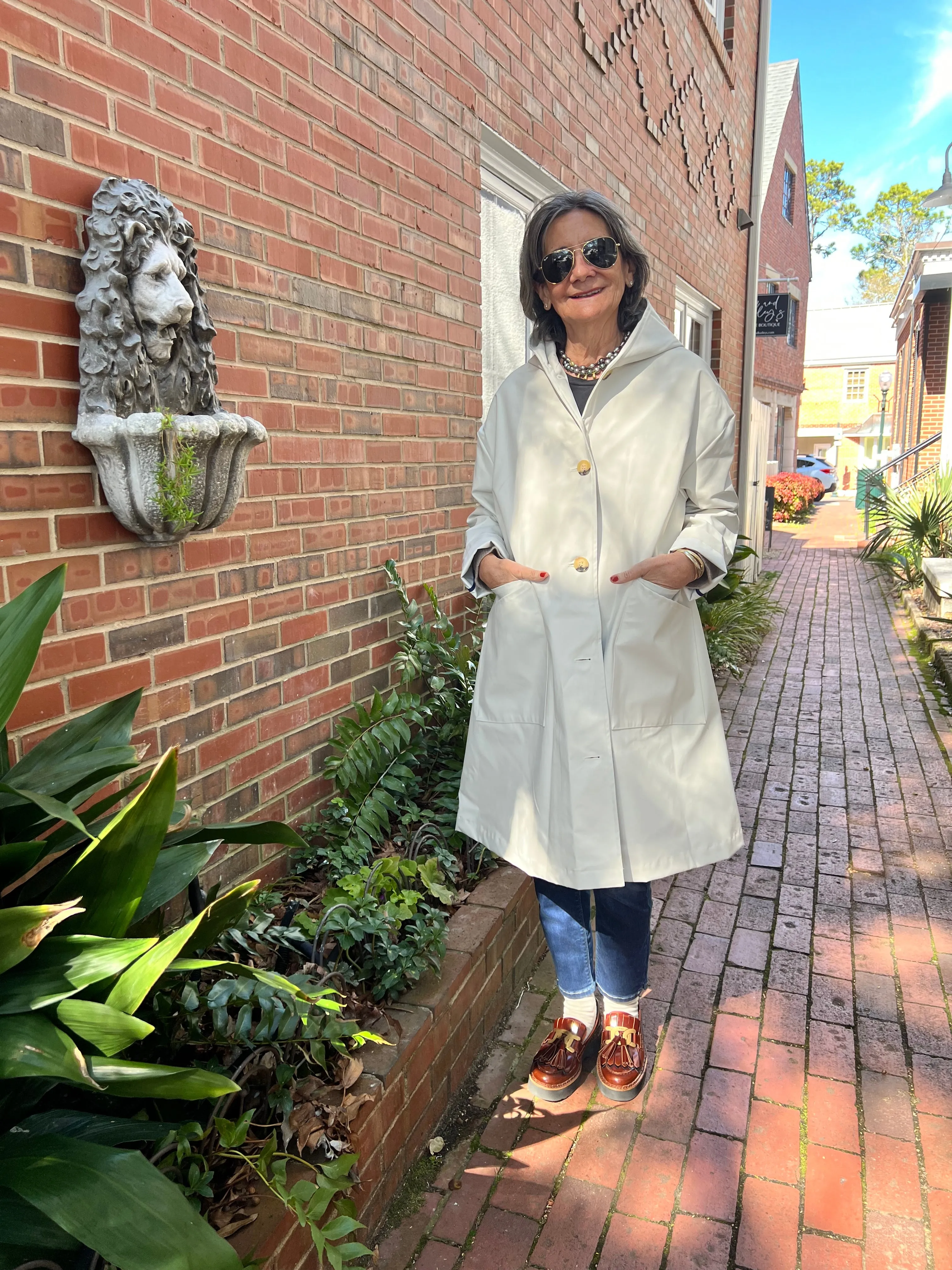 PPP - Pyla Raincoat | Ciment