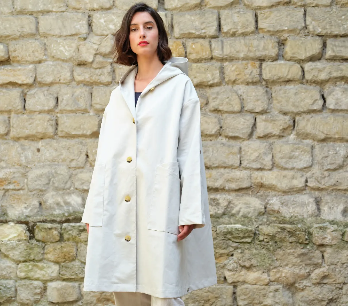 PPP - Pyla Raincoat | Ciment