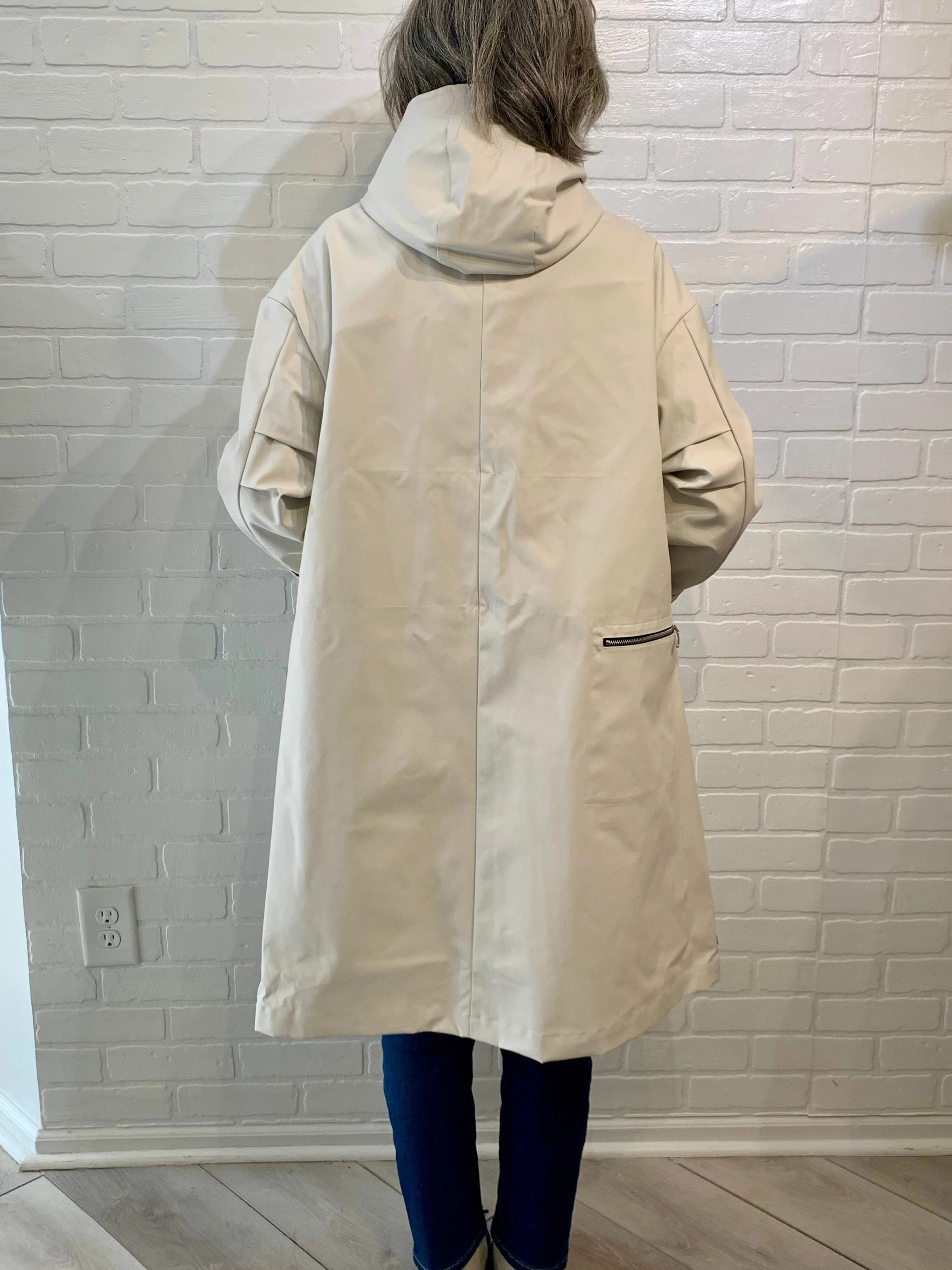 PPP - Pyla Raincoat | Ciment