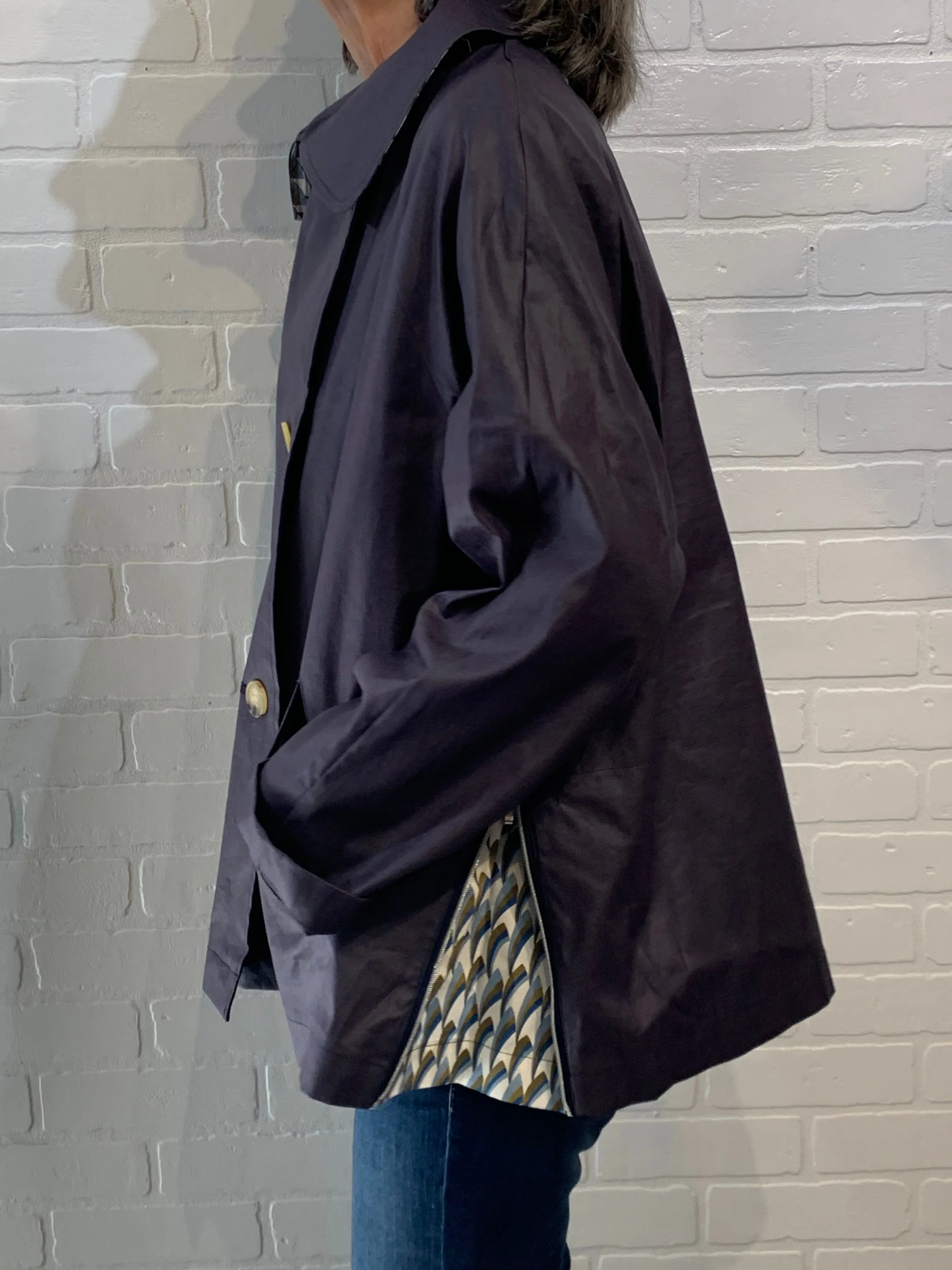 PPP - Zoe Lib Raincoat | Navy