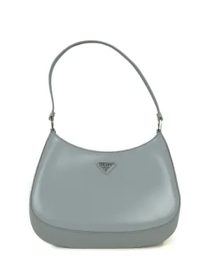 Prada 2021 Cornflower Blue Brushed Calfskin Cleo Shoulder Bag