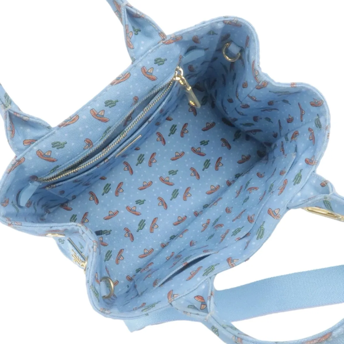 Prada Cactus Print 2way Tote