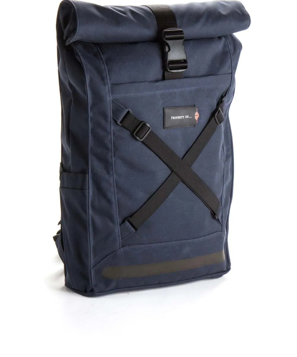 Property of Bike Pack Lenny Rolltop-Rucksack aus recycelten PET-Flaschen